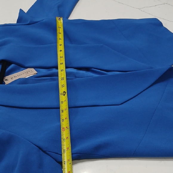 Philosophy Royal Blue Women's Blazer Sz 6 New With Tags - Picture 8 of 12